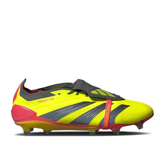 アディダス Adidas 【 Predator 24 Elite Fg \u0027Energy Citrus Pack\u0027 Men Team Solar Yellow 2/Core Black/Solar Red 】 プレデター エリート メンズ Team 野球クラブ yellow 黄味がかった・黄色 中核グループ 黒いこと 黒いこと Red 赤・赤いこと