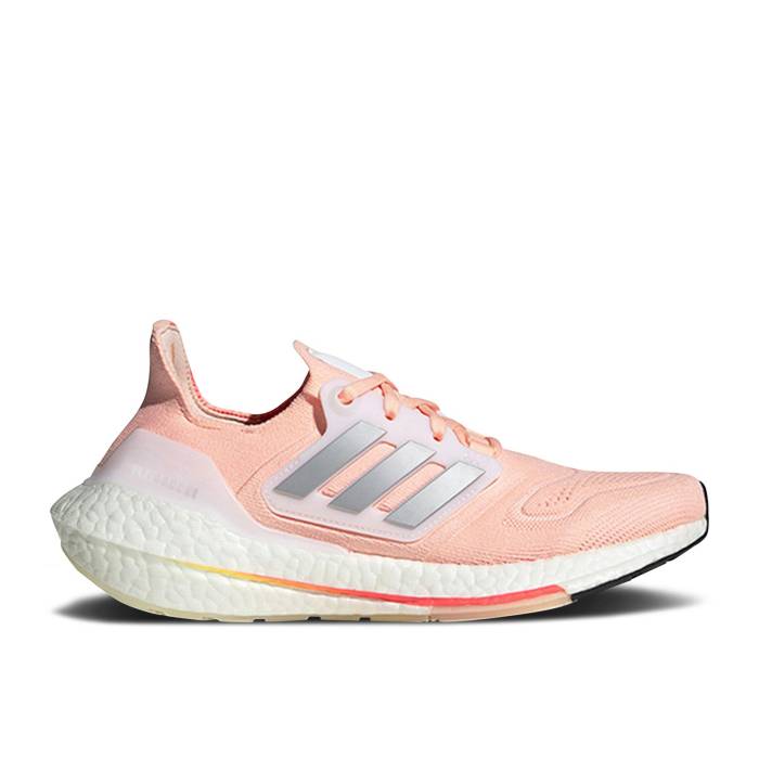 アディダス Adidas 【 Wmns Ultraboost 22 \u0027Clear Orange\u0027 Women Clear Orange/Silver Metallic/Ecru Tint 】 レディース orange 橙・オレンジ色 Silver しろがね色・しろがね色