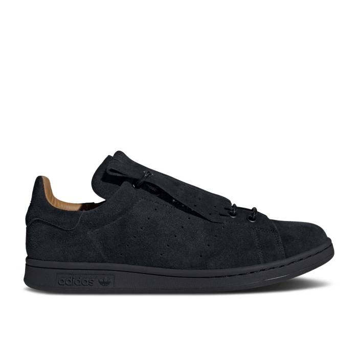 アディダス Adidas 【 Shinsuke Nakada X Stan Smith Lux \u0027Black\u0027 Men Core Black/Mesa/Silver Metallic 】 メンズ 中核グループ 黒いこと 黒いこと Silver しろがね色・しろがね色
