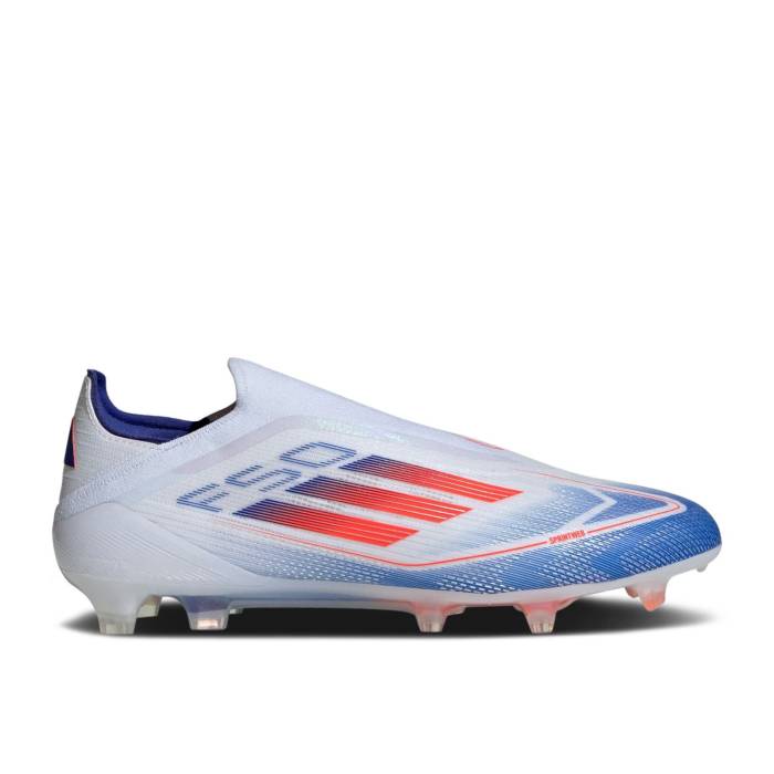 アディダス Adidas 【 Adizero F50 Elite Laceless Fg Advancement Pack Men Cloud White/Solar Red/Lucid Blue 】 アディゼロ エリート メンズ 白色 ホワイト Red 赤・レッド 青色 ブルー