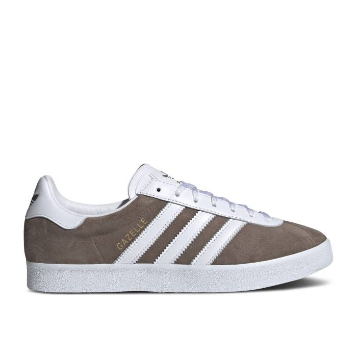 アディダス Adidas 【 Gazelle 85 \u0027Earth Strata\u0027 Men Earth Strata/Cloud White/Gold Metallic 】 ガゼル メンズ 白いこと 白いこと ゴールド