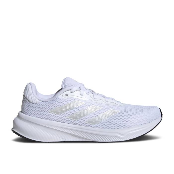 アディダス Adidas 【 Wmns Response \u0027White Zero Metallic\u0027 Women Cloud White/Zero Metallic/Dash Grey 】 Response 受け答え 無し レディース 白いこと 白いこと 無し 薄墨色 薄墨色