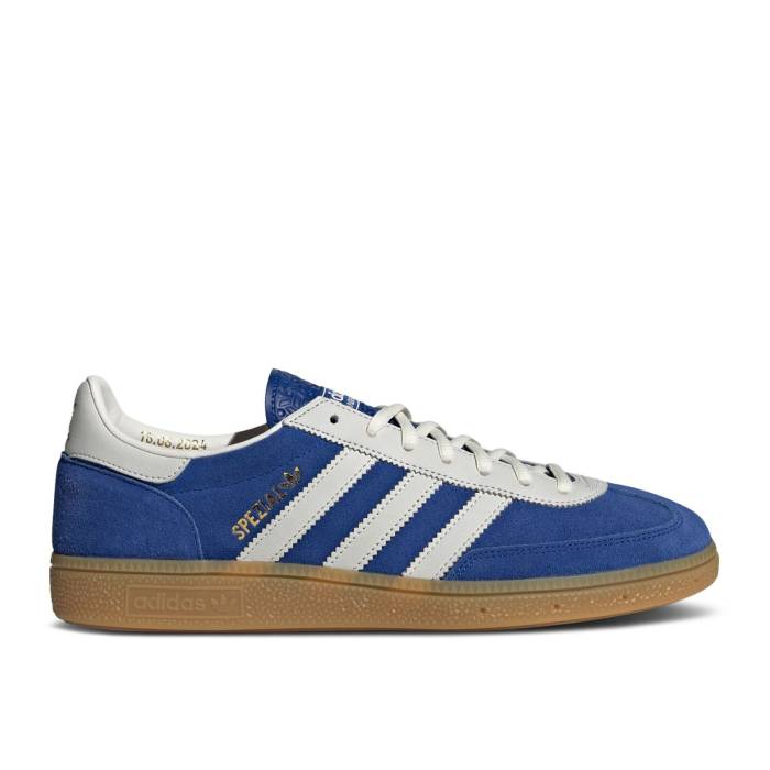 アディダス Adidas 【 Handball Spezial \u002775Th Anniversary\u0027 Men Collegiate Royal/Cloud White/Gum 】 ハンドボール スペシアル メンズ 白いこと 白いこと