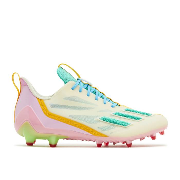 アディダス Adidas 【 The Simpsons X Adizero 12.0 'Krusty The Clown' Men Off White/Deep Aqua/Bliss Pink 】 アディゼロ メンズ 白色 ホワイト ディープ アクア pink ピンク｜スニケス