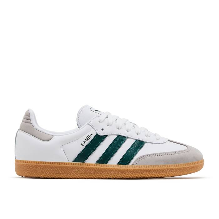 アディダス Adidas 【 Wmns Samba Og 'White Collegiate Green Gum' Women Footwear White/Collegiate Green/Grey Two 】 サンバ green 緑・グリーン レディース 白色 ホワイト green 緑・グリーン 灰色 グレー