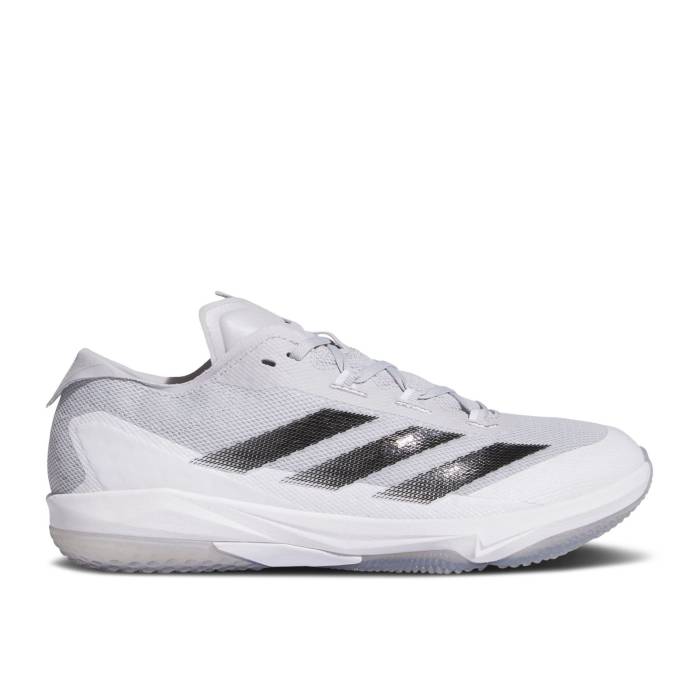 アディダス Adidas 【 Adizero Impact Turf 'Team Light Grey' Men Cloud White/Core Black/Team Light Grey 】 アディゼロ インパクト ターフ メンズ 白色 ホワイト コア 黒色 ブラック Team チーム 灰色 グレー｜スニケス