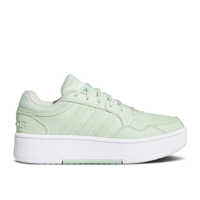 アディダス Adidas 【 Wmns Hoops 3.0 Bold Low 'Linen Green' Women Linen Green/Linen Green/Cloud White 】 レディース green 緑・グリーン 白色 ホワイト