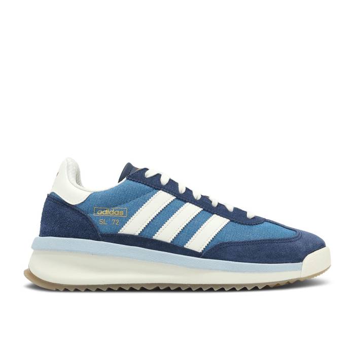 アディダス Adidas 【 Sl72 Rtn Denim Men Brown Onyx/White Tint/Collegiate Navy 】 メンズ 茶色 ブラウン 白色 ホワイト 紺色 ネイビー