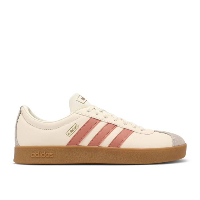 アディダス Adidas 【 Vl Court 2.0 \u0027Wonder Clay Pink Gum\u0027 Men Wonder Clay/Clear Pink/Gum 3 】 厚地の外套 pink サクラ色 メンズ pink サクラ色