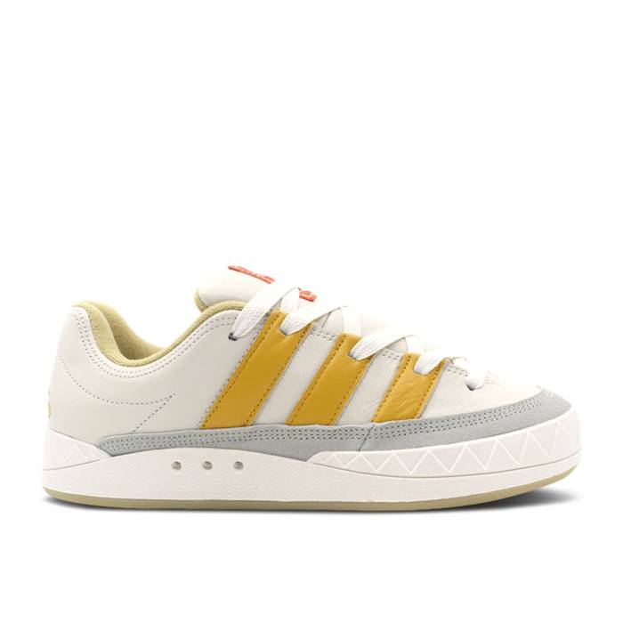 アディダス Adidas 【 Adimatic \u0027Off White Preloved Yellow\u0027 Men Off White/Preloved Yellow/Halo Green 】 白いこと 白いこと メンズ 白いこと 白いこと yellow 黄味がかった・黄色 green 緑・緑であること
