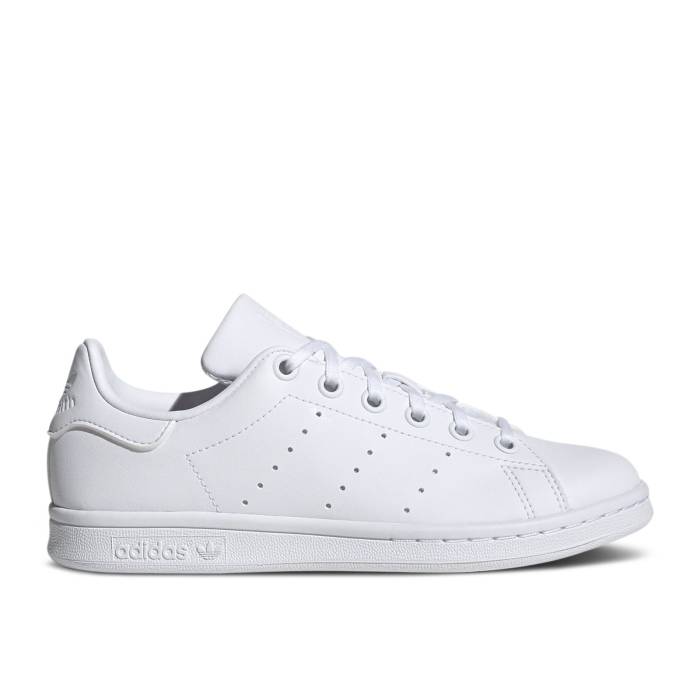 アディダス Adidas 【 Stan Smith J \u0027Triple White\u0027 2024 Youth Cloud White/Cloud White/Cloud White 】 御坊っちゃん キッズ 白いこと 白いこと