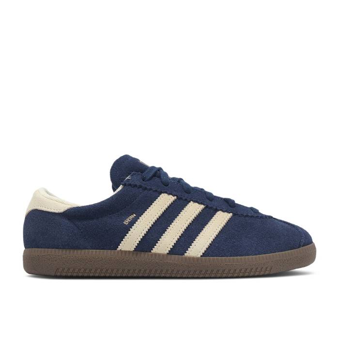アディダス Adidas 【 Wmns Bern \u0027Night Indigo Gum\u0027 Women Night Indigo/Sand Strata/Gum 】 藍色・インディゴ レディース ナイト爵 藍色・インディゴ 砂色・沙子