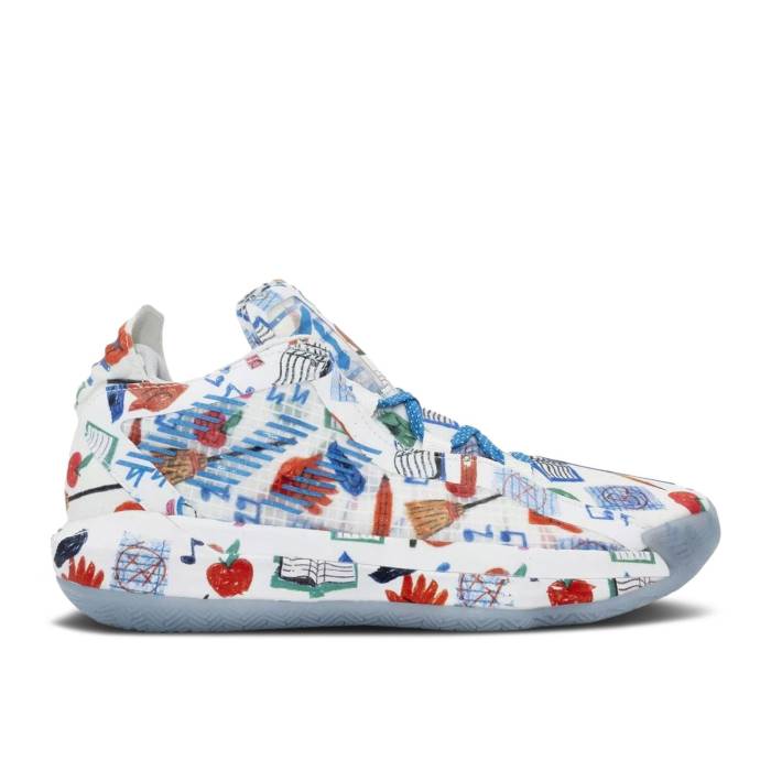 アディダス Adidas 【 Dame 6 \u0027Camp\u0027 Men Footwear White/Bird Blue/Bird Blue 】 メンズ 白いこと 白いこと 青味 青み
