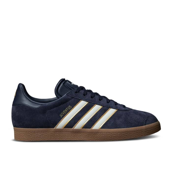 アディダス Adidas 【 Juventus Fc X Gazelle \u0027Terrace Icons Pack\u0027 Men Legend Ink/Off White/Dark Football Gold 】 ガゼル メンズ Legend 伝え話し 白いこと 白いこと 蹴球 ゴールド