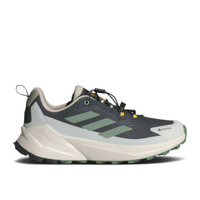 アディダス Adidas 【 National Geographic X Terrex Trailmaker 2.0 Gore-Tex \u0027Carbon Silver Green\u0027 Men Carbon/Silver Green/Orbit Grey 】 ゴアテックス Silver しろがね色・しろがね色 メンズ 炭素 Silver しろがね色・しろがね色 green 緑・