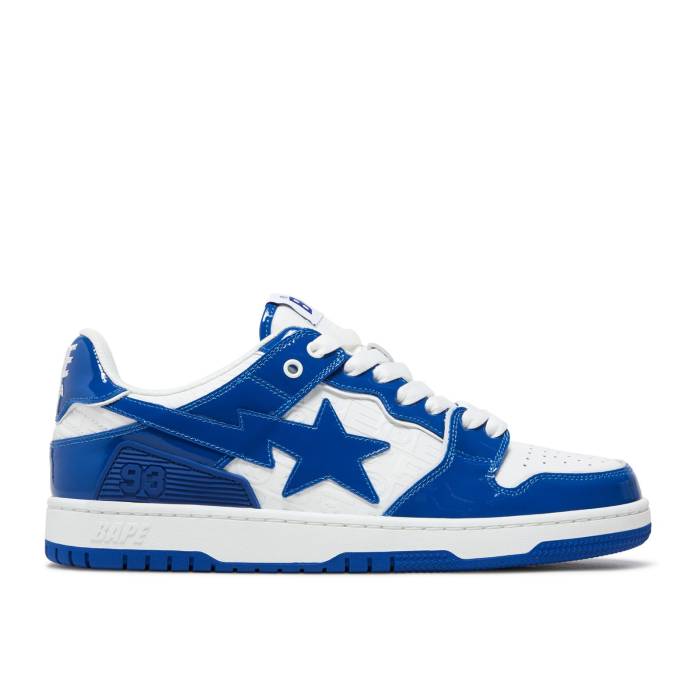 ベイプ Bape 【 Sk8 Sta #5 'Luxury Sport Monogram - Blue' Men Blue 】 メンズ 青色 ブルー 100,500円