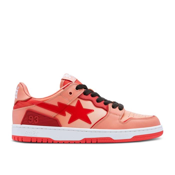 ベイプ Bape 【 Sk8 Sta #5 'Orange Gradient' Men Orange 】 メンズ orange 橙・オレンジ|スニケス