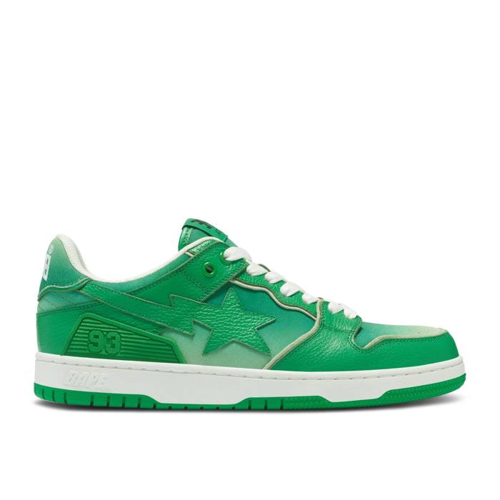 ベイプ Bape 【 Wmns Sk8 Sta #4 \u0027Green Gradient\u0027 Women Green 】 レディース green 緑・緑であること