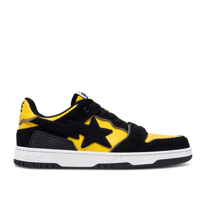 ベイプ Bape 【 Sk8 Sta #2 M2 \u0027Yellow\u0027 Men Yellow 】 メンズ yellow 黄味がかった・黄色