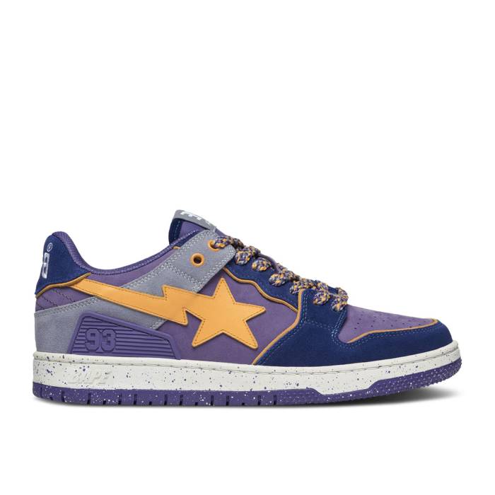 ベイプ Bape 【 Wmns Sk8 Sta #4 'Purple Orange' Women Purple 】 レディース Purple 紫・パープル|スニケス