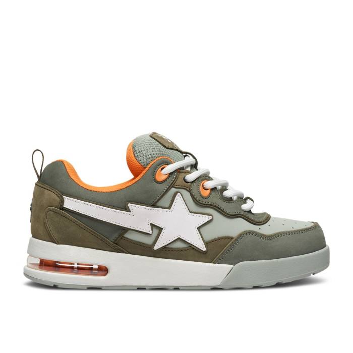 ベイプ Bape 【 Flip Sta M1 Olive Drab Men Olive Drab 】 メンズ olive オリーブ