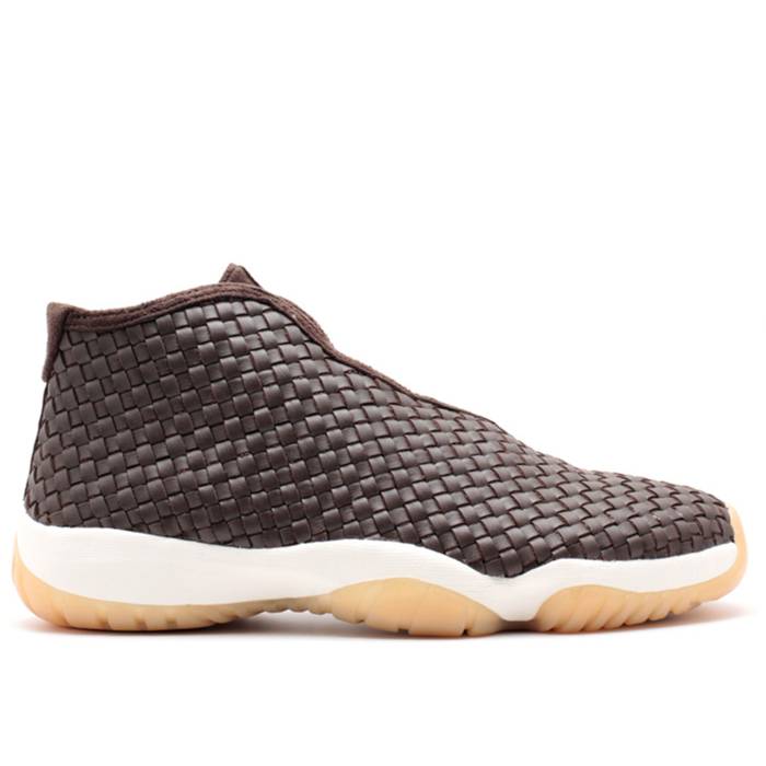 ナイキ エアジョーダン Air Jordan 【 Jordan Future Premium \u0027Dark Chocolate\u0027 Men Dark Chocolate/Sail-Gum Yellow 】 Premium 割り増し金 メンズ yellow 黄味がかった・黄色