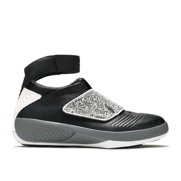 ナイキ エアジョーダン Air Jordan 【 Jordan 20 Retro \u0027Playoffs\u0027 Men Black/White/Cool Grey 】 レトロ メンズ 黒いこと 黒いこと 白いこと 白いこと 冷やりとした 薄墨色 薄墨色