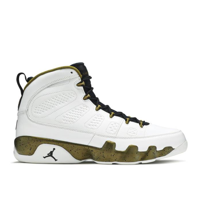 ナイキ エアジョーダン Air Jordan 【 Jordan 9 Retro \u0027Statue\u0027 Men White/Black-Militia Green 】 レトロ メンズ 白いこと 白いこと green 緑・緑であること
