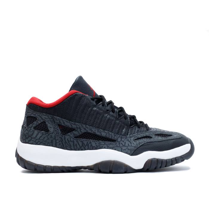 ナイキ エアジョーダン Air Jordan 【 Jordan 11 Retro Low Ie \u0027Black Charcoal Red\u0027 2003 Men Black/Varsity Red/Dark Charcoal 】 レトロ 濃灰色 メンズ 黒いこと 黒いこと Red 赤・赤いこと 濃灰色