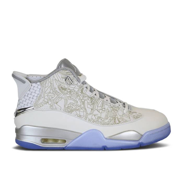 ナイキ　エアジョーダン Air Jordan 【 Jordan Dub Zero 'Laser' Men White/Metallic Silver/White 】 ゼロ メンズ 白色 ホワイト Silver 銀色・シルバー