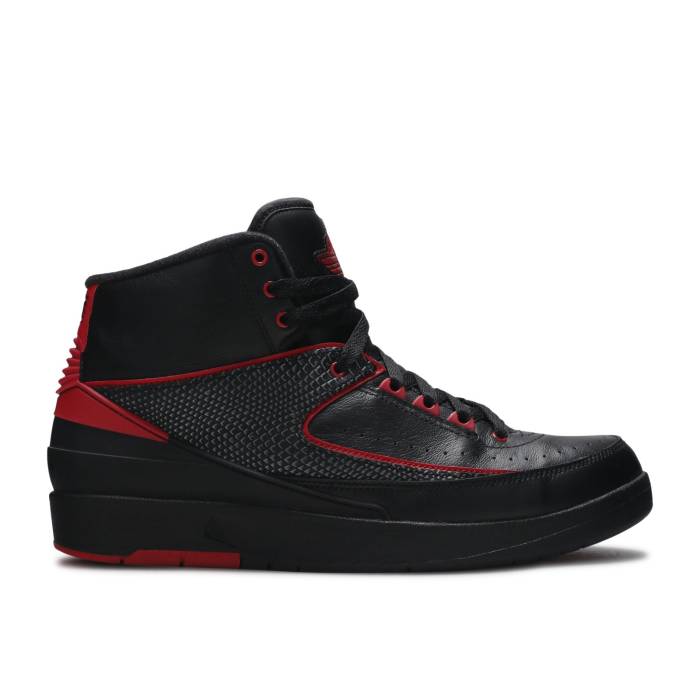 ナイキ エアジョーダン Air Jordan 【 Jordan 2 Retro \u0027Alternate 87\u0027 Men Black/Varsity Red 】 レトロ メンズ 黒いこと 黒いこと Red 赤・赤いこと
