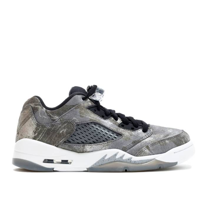 ナイキ エアジョーダン Air Jordan 【 Jordan 5 Retro Low Premium Low Gg 'All Star' Youth Cool Grey/Wolf Grey-White-Black 】 レトロ Premium プレミアム ジュニア キッズ クール 灰色 グレー|スニケス
