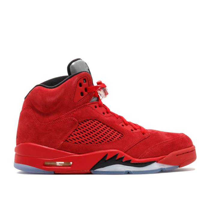 ナイキ エアジョーダン Air Jordan 【 Jordan 5 Retro \u0027Red Suede\u0027 Men University Red/Black-University Red 】 レトロ メンズ Red 赤・赤いこと