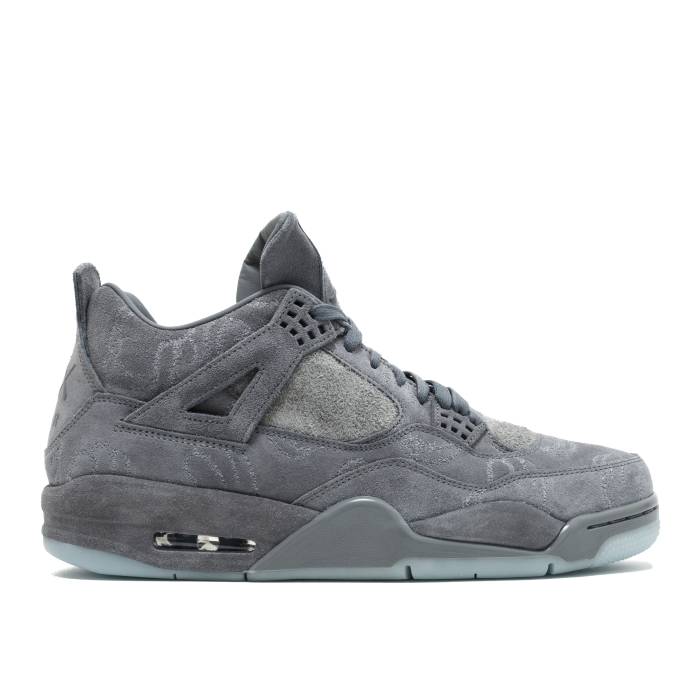 ナイキ エアジョーダン Air Jordan 【 Kaws X Jordan 4 Retro \u0027Cool Grey\u0027 Men Cool Grey/White 】 レトロ メンズ 冷やりとした 薄墨色 薄墨色 白いこと 白いこと メンズ靴-スニーカー-靴
