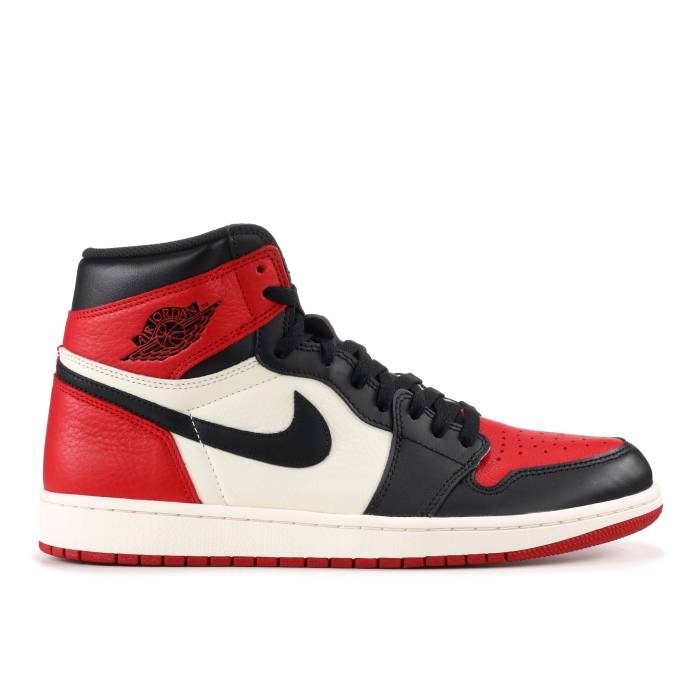 ナイキ エアジョーダン Air Jordan 【 Jordan 1 Retro High Og \u0027Bred Toe\u0027 Men Gym Red/Summit White-Black 】 レトロ 御機嫌 メンズ Red 赤・赤いこと