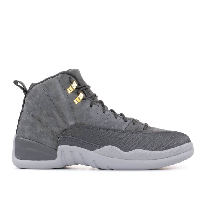 ナイキ エアジョーダン Air Jordan 【 Jordan 12 Retro Dark Grey Men Dark Grey/Dark Grey-Wolf Grey 】 レトロ メンズ 灰色 グレー