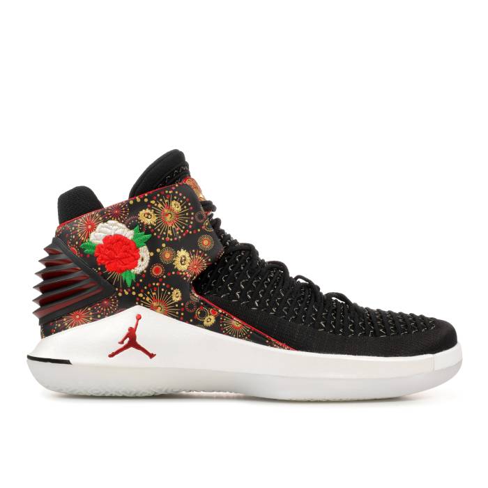 ナイキ　エアジョーダン Air Jordan 【 Jordan 32 'Chinese New Year' Men Black/University Red-White-Metallic Gold 】 メンズ 黒色 ブラック ゴールド