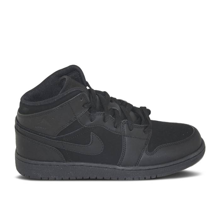 ナイキ　エアジョーダン Air Jordan 【 Jordan 1 Retro Phat Gs 'Black' Youth Black/Black 】 レトロ ファット ジュニア キッズ 黒色 ブラック｜スニケス