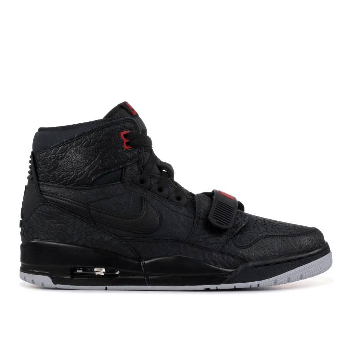 ナイキ　エアジョーダン Air Jordan 【 Jordan Legacy 312 'Elephant Print' Men Black/Black/Varsity Red 】 legacy レガシー メンズ 黒色 ブラック Red 赤・レッド