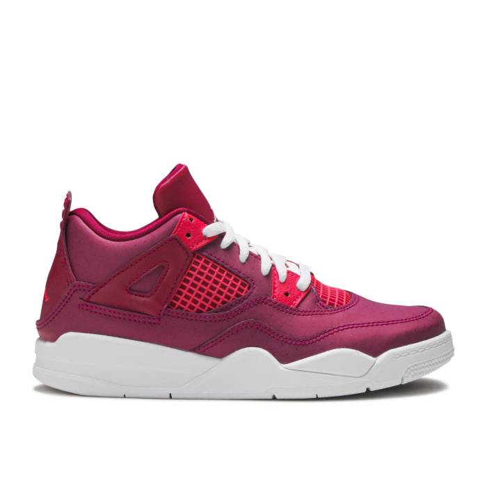 ナイキ エアジョーダン Air Jordan 【 Jordan 4 Retro Ps For The Love Of The Game Youth True Berry/Rush Pink/White 】 レトロ ジュニア キッズ rush ラッシュ pink ピンク 白色 ホワイト