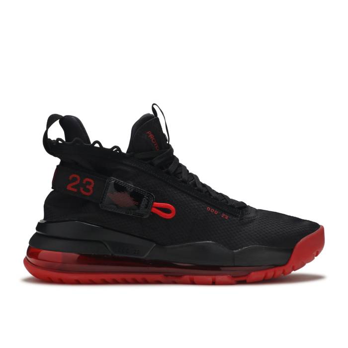 ナイキ エアジョーダン Air Jordan 【 Jordan Proto Max 720 \u0027Bred\u0027 Men Black/Gym Red-Black 】 マックス メンズ 黒いこと 黒いこと