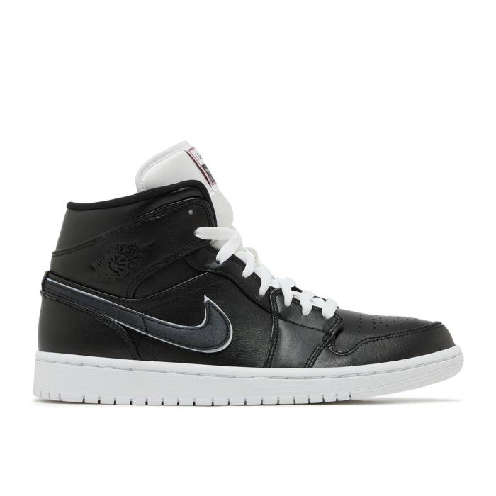 ナイキ エアジョーダン Air Jordan 【 Jordan 1 Mid \u0027Maybe I Destroyed The Game\u0027 Men Black/White-Black 】 ミッド メンズ 黒いこと 黒いこと
