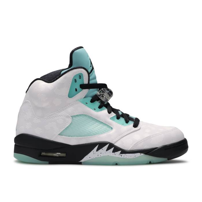 ナイキ エアジョーダン Air Jordan 【 Jordan 5 Retro \u0027Island Green\u0027 Men White/Black/White/Island Green 】 レトロ メンズ 白いこと 白いこと 黒いこと 黒いこと green 緑・緑であること