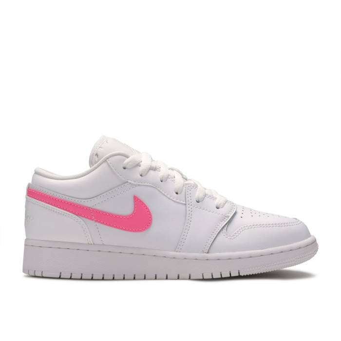 ナイキ エアジョーダン Air Jordan 【 Jordan 1 Low Gs White Neon Youth White/Multi-Color/Light Aqua 】 ジュニア キッズ 白色 ホワイト アクア