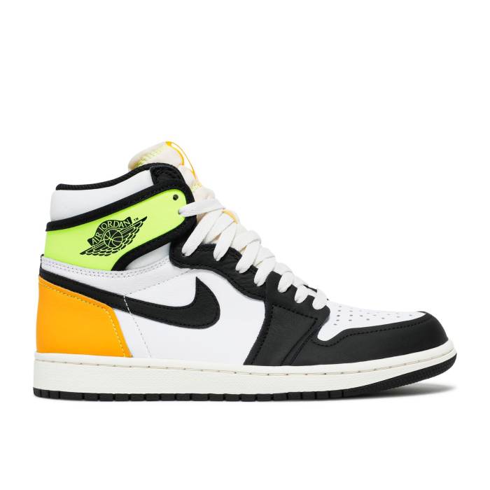ナイキ エアジョーダン Air Jordan 【 Jordan 1 Retro High Og \u0027Volt Gold\u0027 Men White/Volt/University Gold/Black 】 レトロ ご機嫌 メンズ 白いこと 白いこと ゴールド 黒いこと 黒いこと