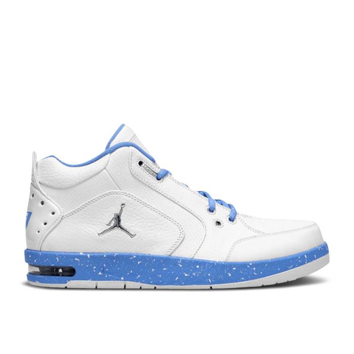 ナイキ　エアジョーダン Air Jordan 【 Jordan 1 Fund 5/8Th 'White University Blue' Men White/Metallic Silver/University Blue 】 ファンド メンズ 白色 ホワイト Silver 銀色・シルバー 青色 ブルー｜スニケス