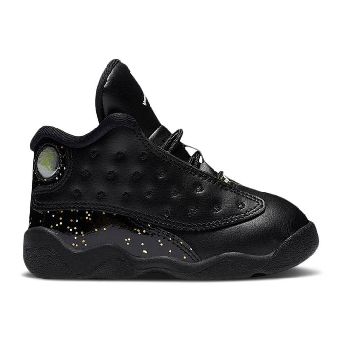 ナイキ エアジョーダン Air Jordan 【 Jordan Retro 13 Td \u0027Gold Glitter\u0027 Infant Black/Metallic Gold 】 レトロ 13 サー青二才 もの言う花 黒いこと 黒いこと ゴールド