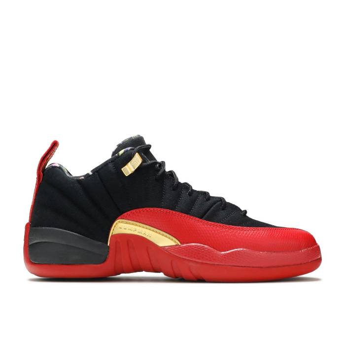 ナイキ エアジョーダン Air Jordan 【 Jordan 12 Low Se Gs uper Bowl Youth Black/Metallic Gold/Varsity Red 】 ジュニア キッズ 黒色 ブラック ゴールド Red 赤・レッド