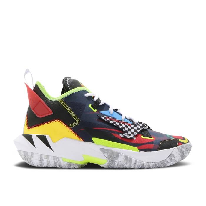 ナイキ エアジョーダン Air Jordan 【 Jordan Why Not Zer0.4 Pf \u0027Marathon\u0027 Men Black/Volt/Opti Yellow/University Red 】 メンズ 黒いこと 黒いこと yellow 黄味がかった・黄色 Red 赤・赤いこと