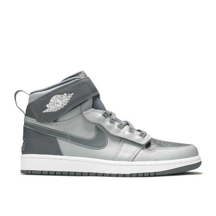 ナイキ エアジョーダン Air Jordan 【 Jordan 1 High Flyease \u0027Light Smoke Grey\u0027 Men Light Smoke Grey/Smoke Grey/White 】 御機嫌 メンズ 薄墨色 薄墨色 白いこと 白いこと